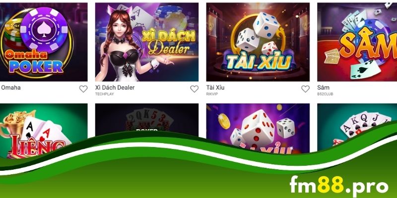 Game FM88 - Tải đánh bài ăn tiền