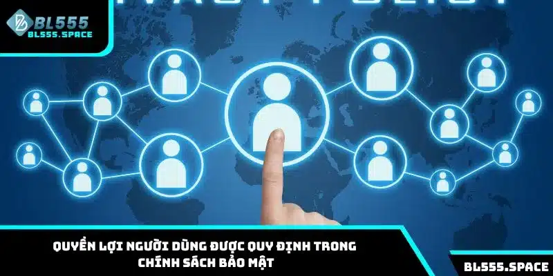 Chính Sách Bảo Mật 3 Quyền lợi người dùng được quy định trong chính sách bảo mật